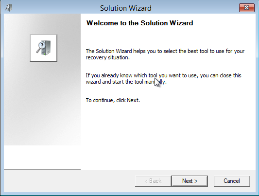 DaRT - 13 - Solution Wizard - 1