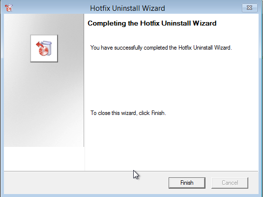 DaRT - 15 - Hotfix Uninstall - 4