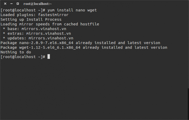 1-Secure-CentOS-VPS-Install-Nano-WGET