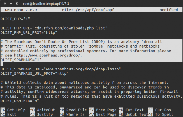 6-Secure-CentOS-VPS-APF-8