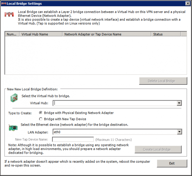 SoftEther-Manager-12-LocalBridge-Setings