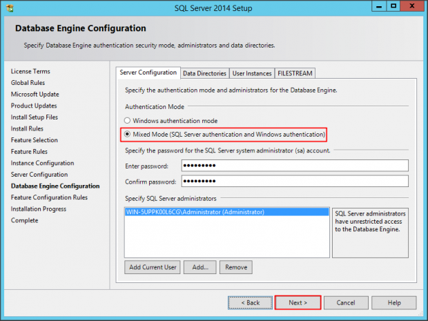Install-SQL-Server-7
