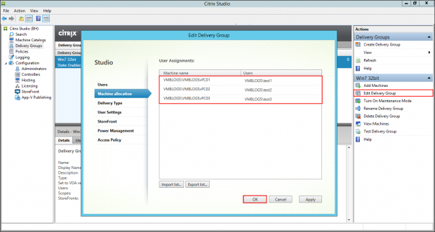 Delivery Group Desktop OS - 10