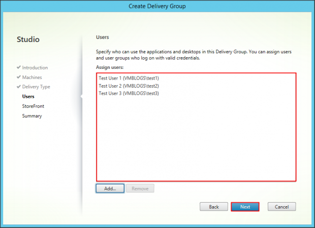 Delivery Group Desktop OS - 5