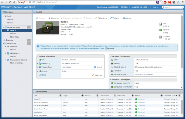 ESXi Web GUI - 7