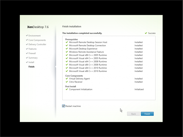 Install VDA Server OS - 11