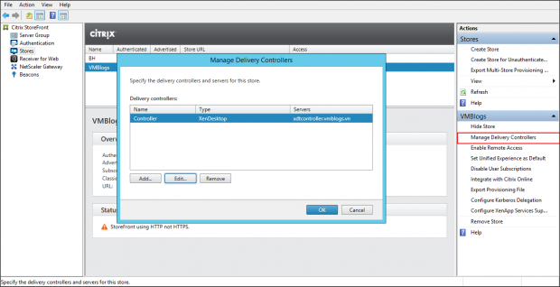 StoreFront Configure Store - 3