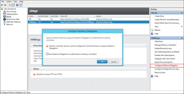 StoreFront Configure Store - 9