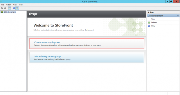Storefront Deployment - 1