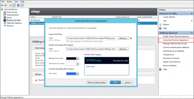 Storefront Receiver Web - 2